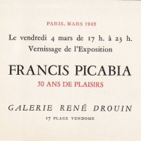 CARTON DE PICABIA